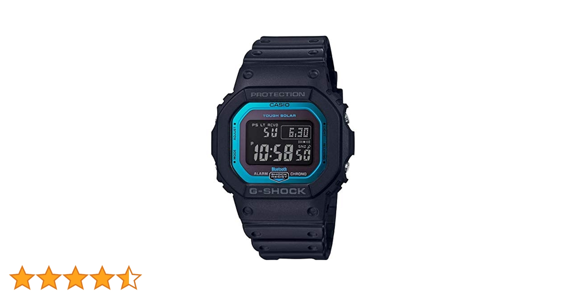CASIO G-SHOCK　GW-B5600 Casio G-Shock Bluetooth Watch GW-B5600-2DR, Black, Casual